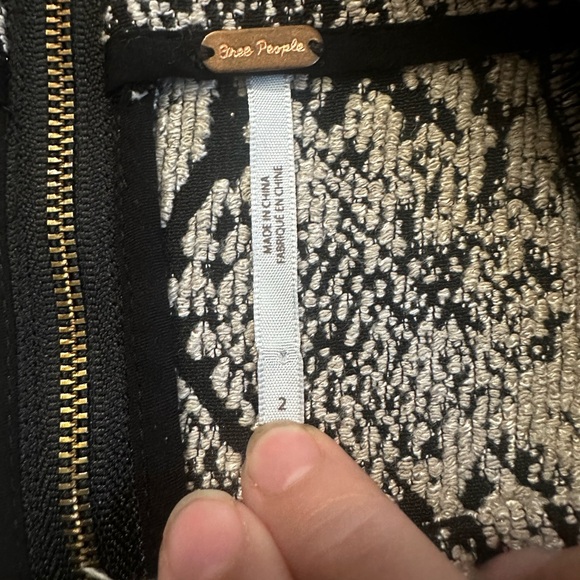 Free People Snakeskin Print Mini Skirt -2 - Picture 9 of 15